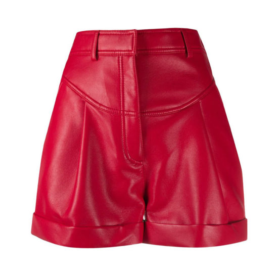 Leather Women Short