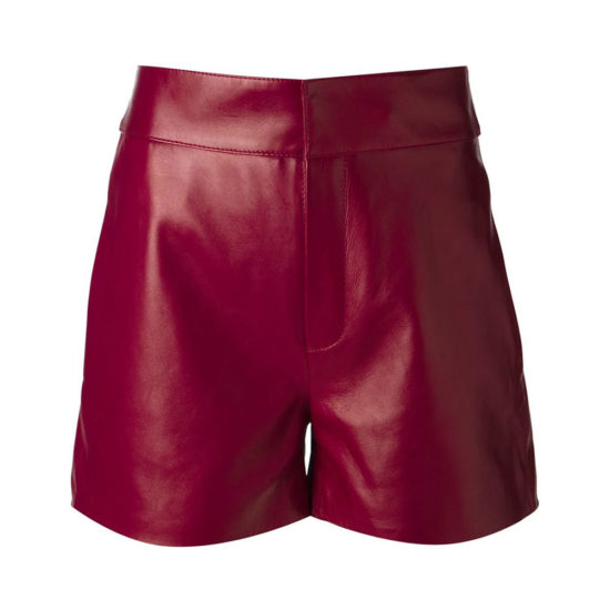 Leather Women Short