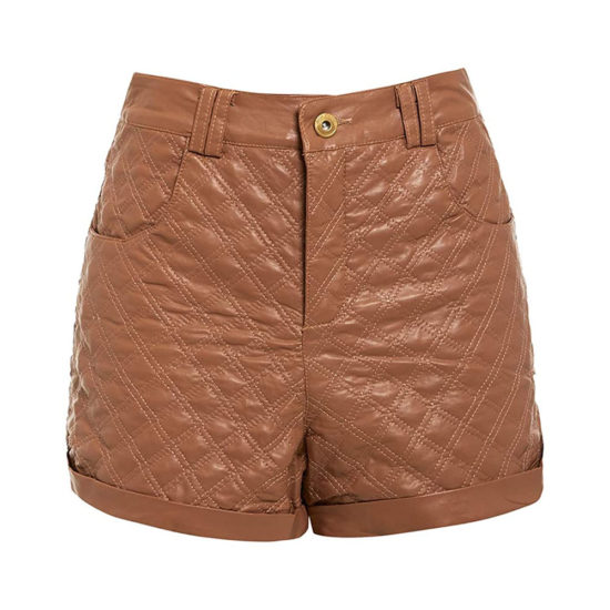 Leather Women Short