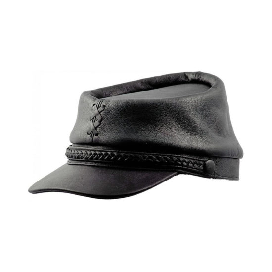 Leather Cap