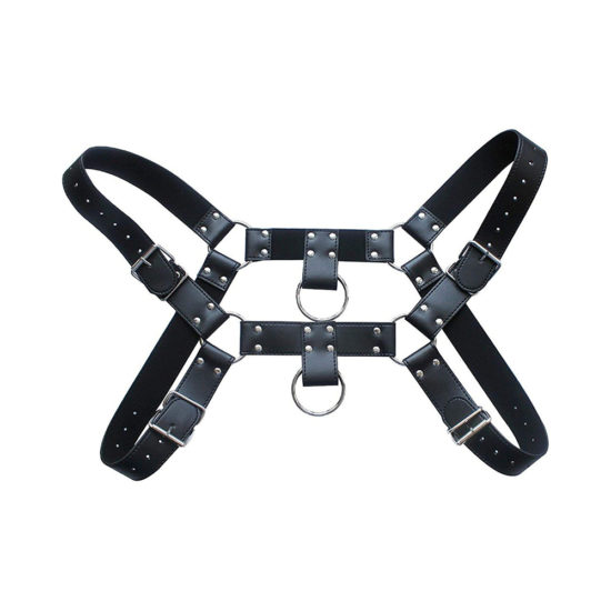 Leather Harness Cage Belt