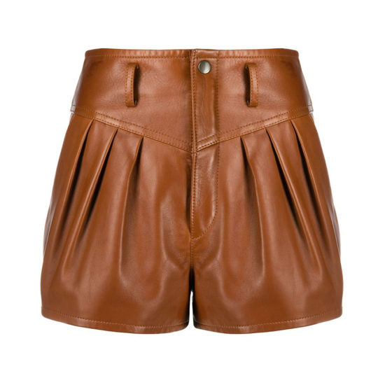Leather Women Short