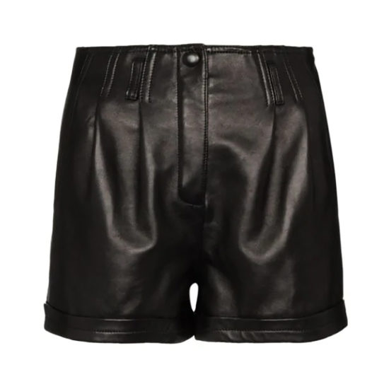 Leather Women Short